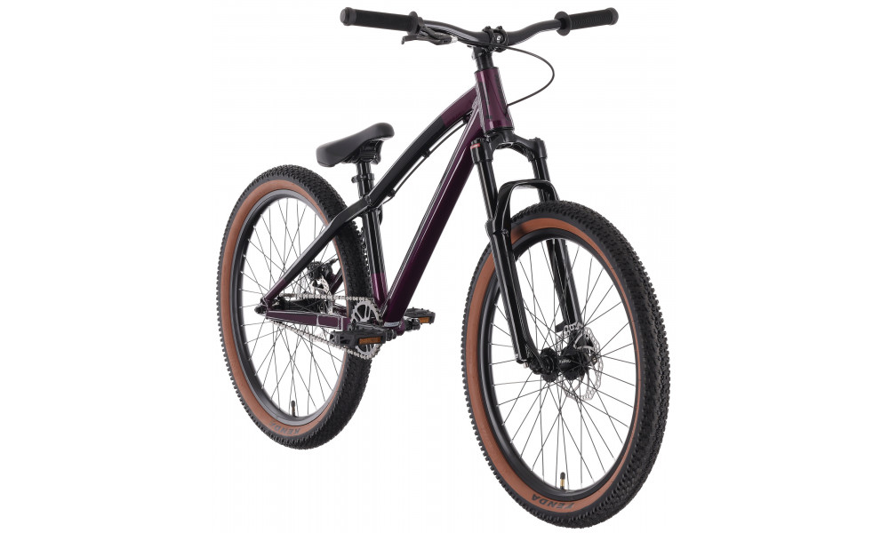 Dviratis Tabou Tabspin JR 24 purple-black - 2