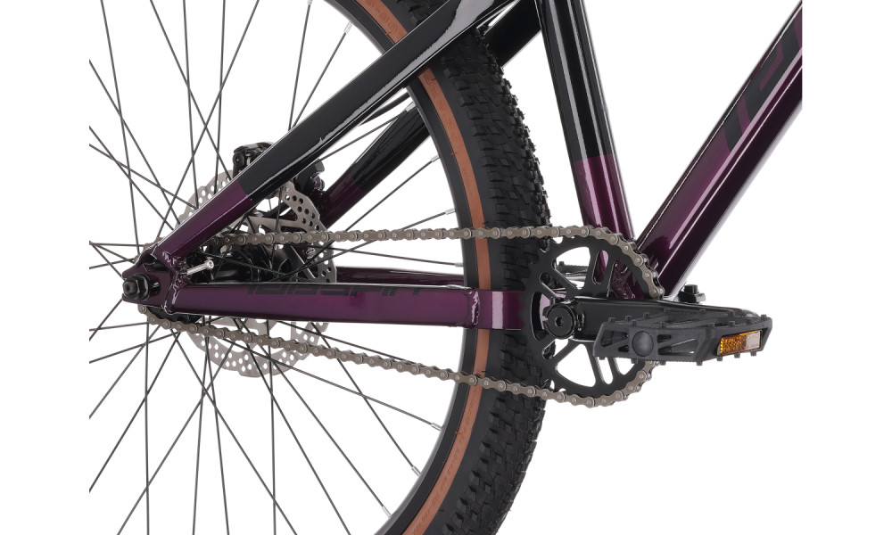 Dviratis Tabou Tabspin JR 24 purple-black - 3