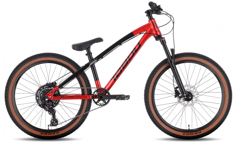 Dviratis Tabou Stunt JR 24 red-black - 1