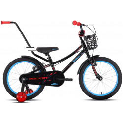 Dviratis Tabou Rocket AL 18 black-red