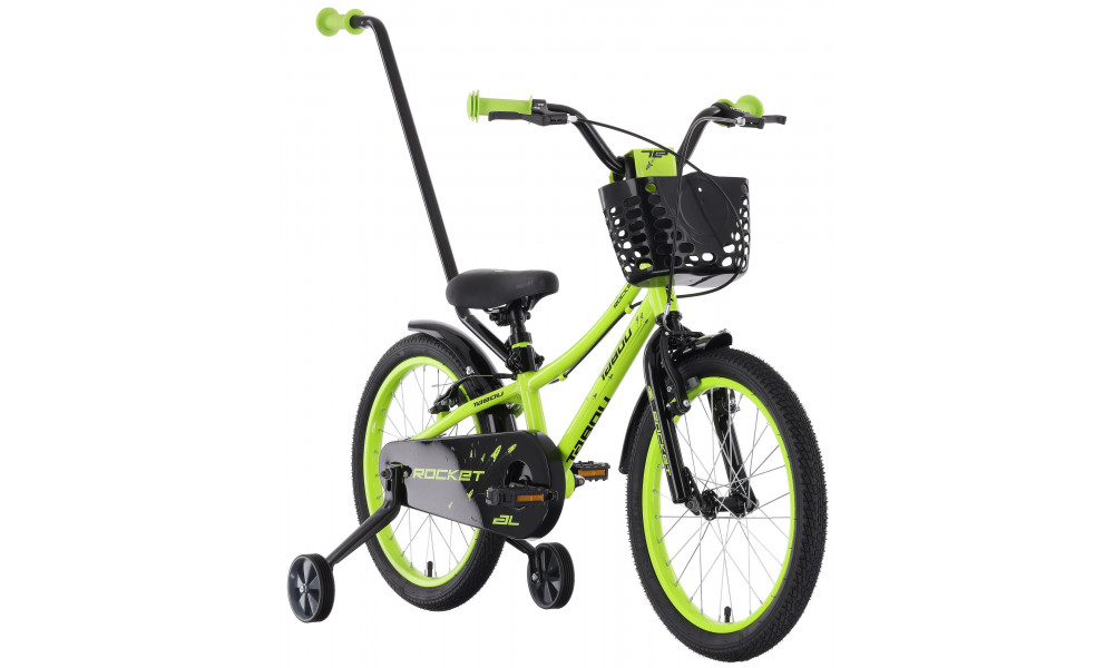 Dviratis Tabou Rocket AL 18 green-grey - 2