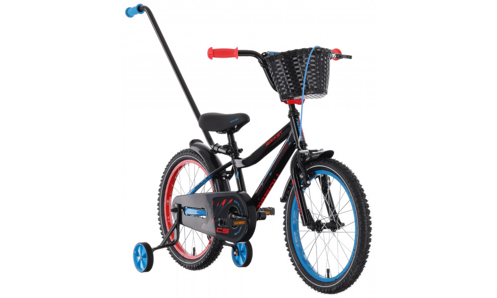 Dviratis Tabou Rocket CS 18 black-blue - 2