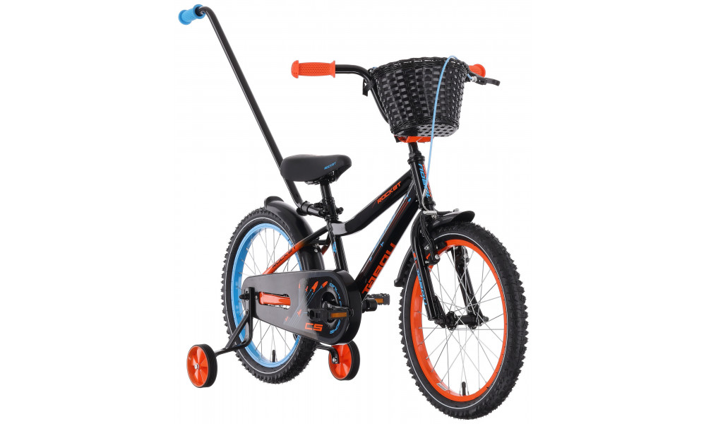 Dviratis Tabou Rocket CS 18 black-orange - 2