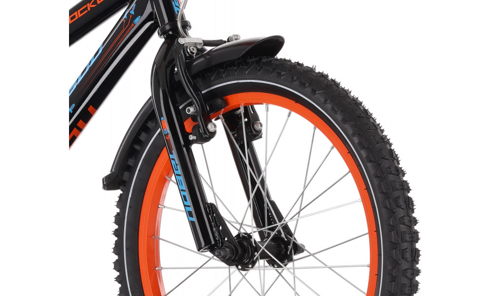 Dviratis Tabou Rocket CS 18 black-orange - 4