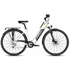 Elektrinis dviratis Tabou Mono UP ECO 26 white-green