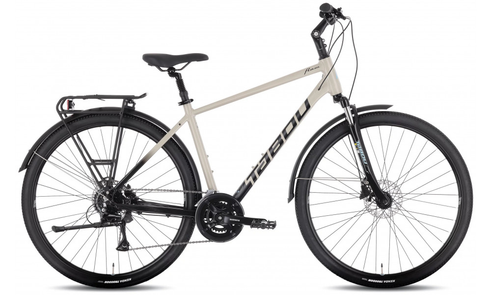 Dviratis Tabou Flow 2 EQ 23 black-grey - 1