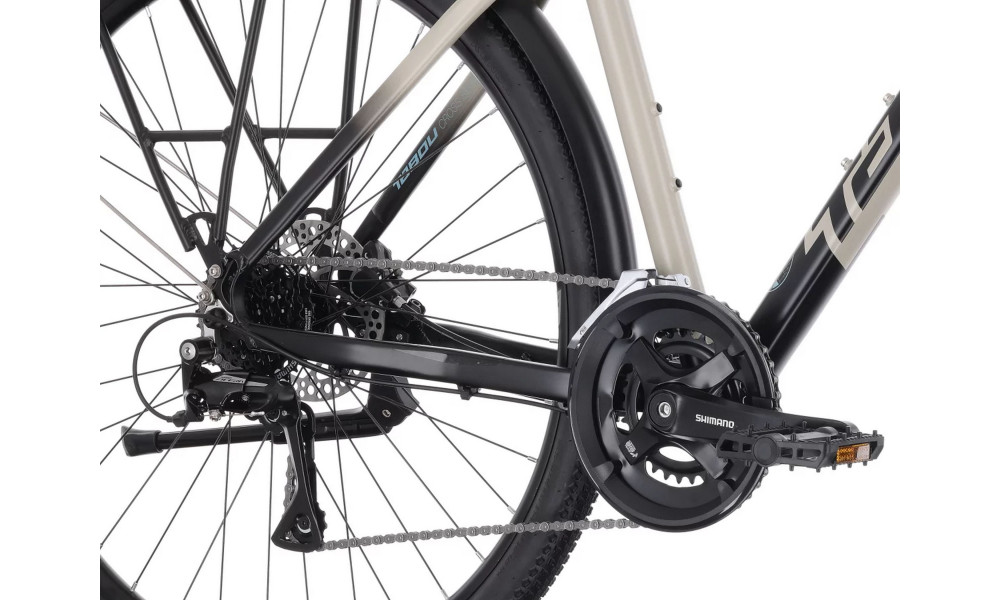 Dviratis Tabou Flow 2 EQ 23 black-grey - 3