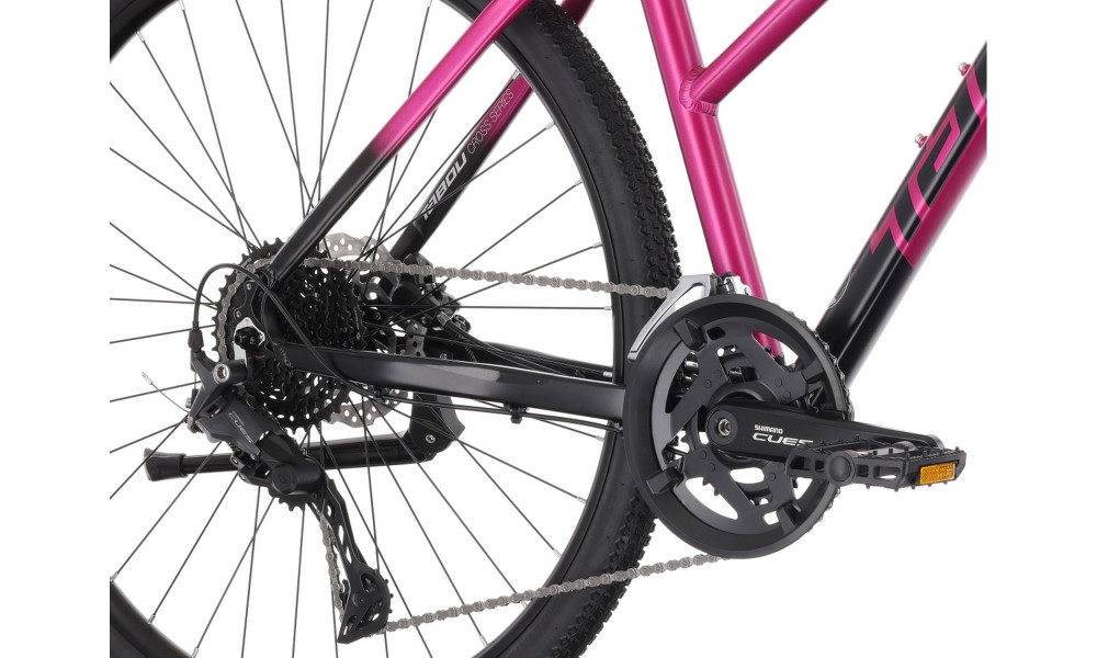 Dviratis Tabou Flow 4 W 19 black-fuxia - 3