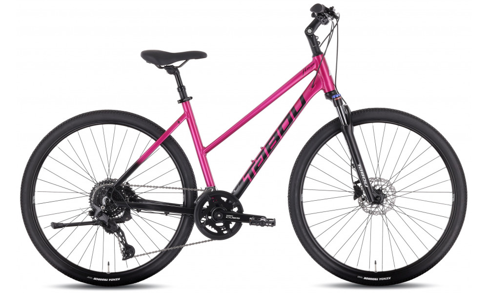 Dviratis Tabou Flow 4 W 21 black-fuxia - 1