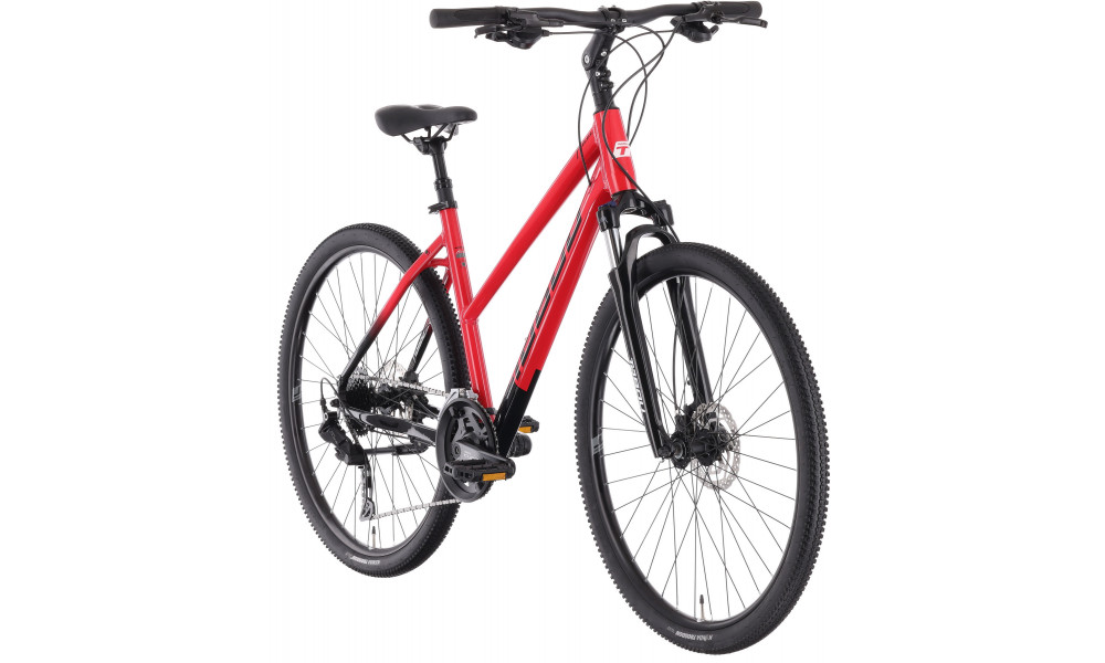 Dviratis Tabou Flow 3 W 19 black-red - 2