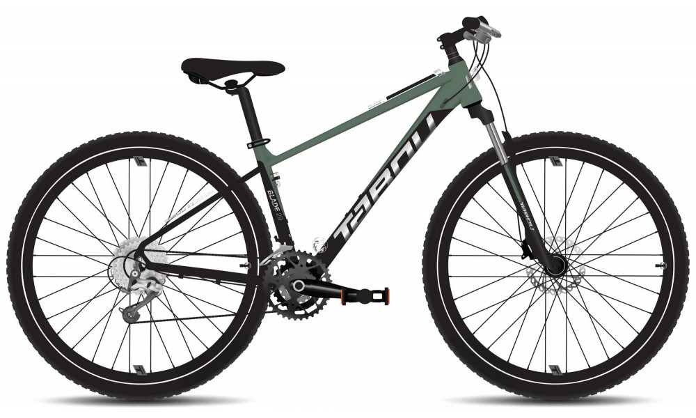 Dviratis Tabou Blade 29 2 black-green 