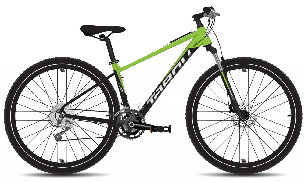 Dviratis Tabou Blade 27.5 1 black-green 