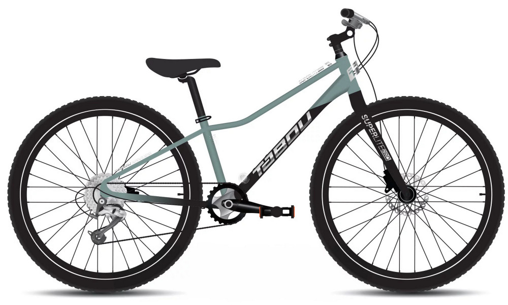 Dviratis Tabou Superlite Pro 26 grey-black 