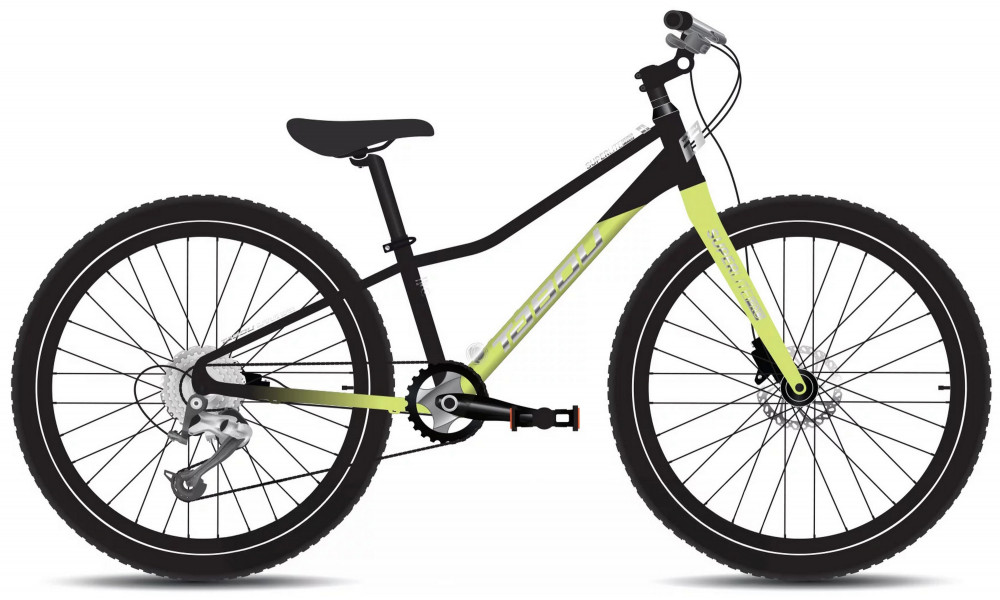 Dviratis Tabou Superlite Pro 24 black-lime 