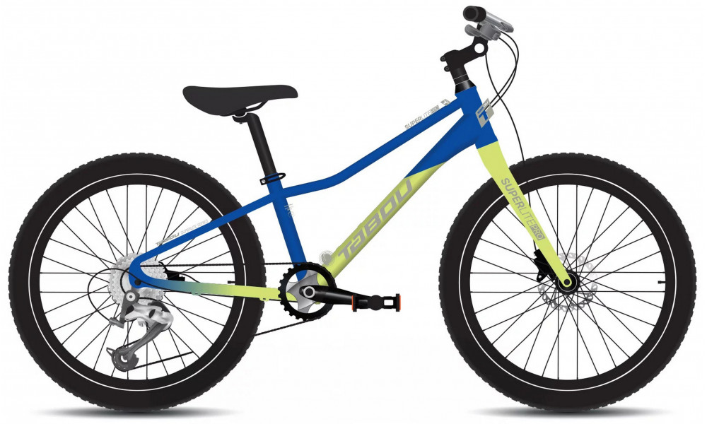 Dviratis Tabou Superlite Pro 20 blue-lime 