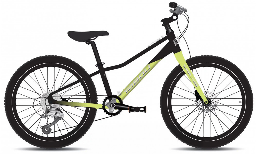 Dviratis Tabou Superlite Pro 20 black-lime 