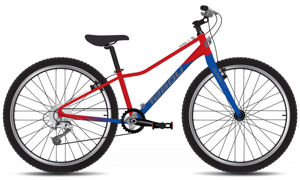 Dviratis Tabou Superlite 26 red-blue 