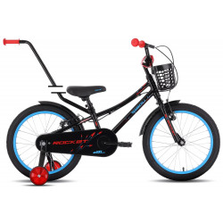 Dviratis Tabou Rocket AL 14 black-red