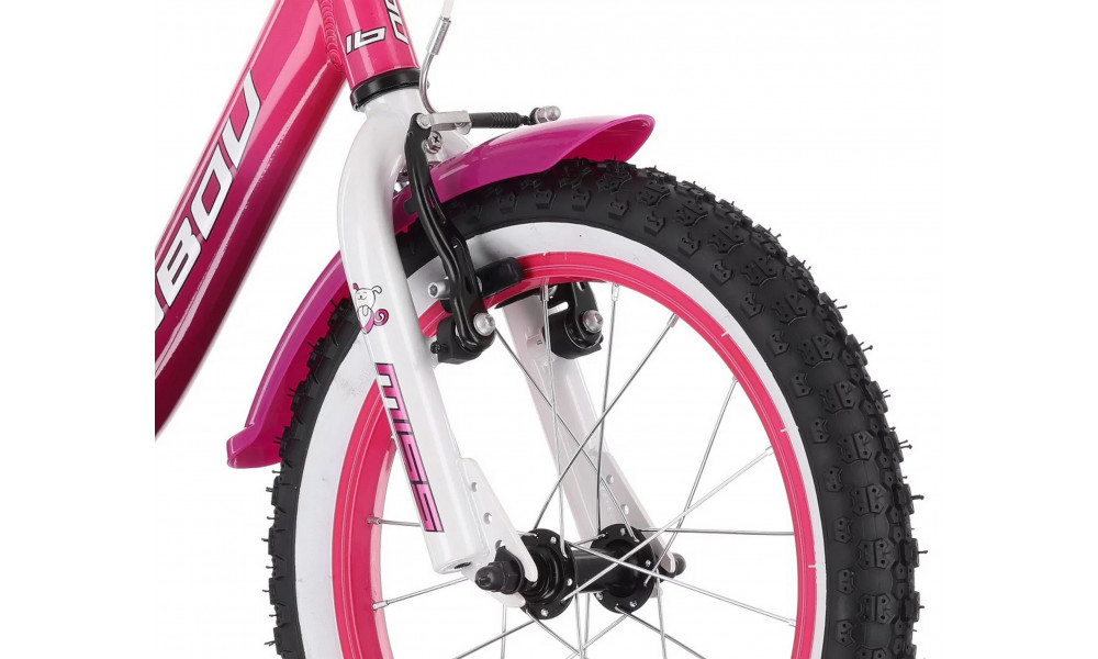 Dviratis Tabou Miss Alu 16 pink-purple - 4