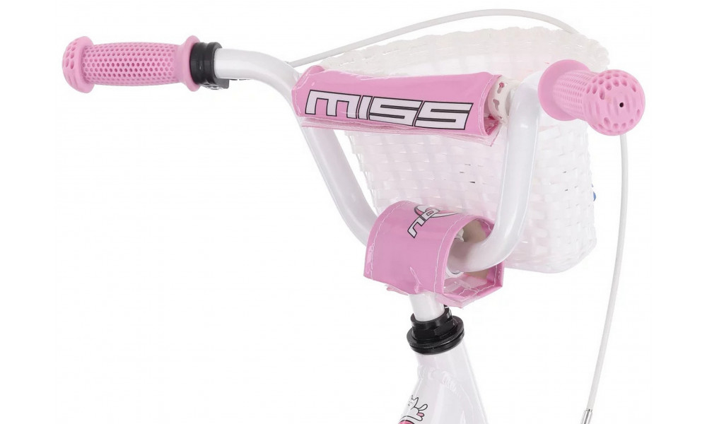 Dviratis Tabou Miss Alu 16 pink-white - 7