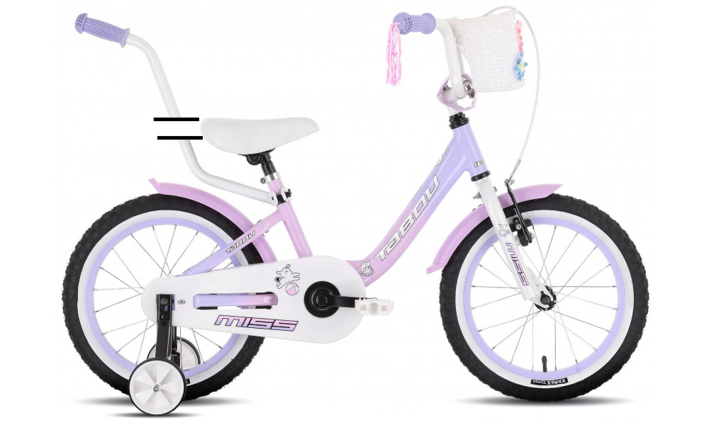 Dviratis Tabou Miss Alu 14 melrose-lavender - 1