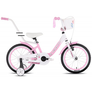 Dviratis Tabou Miss Alu 14 pink-white