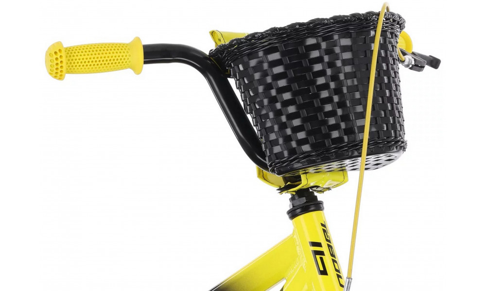 Dviratis Tabou Rocket Alu 16 black-yellow - 6