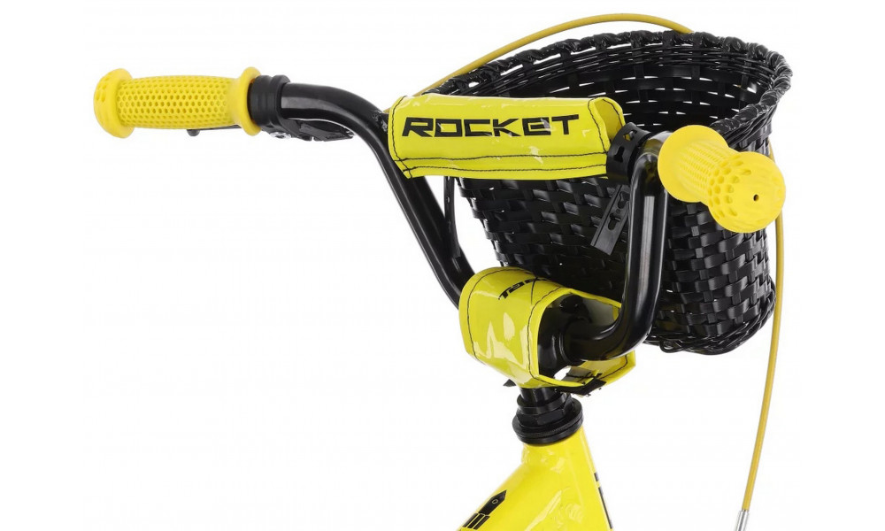 Dviratis Tabou Rocket Alu 16 black-yellow - 7