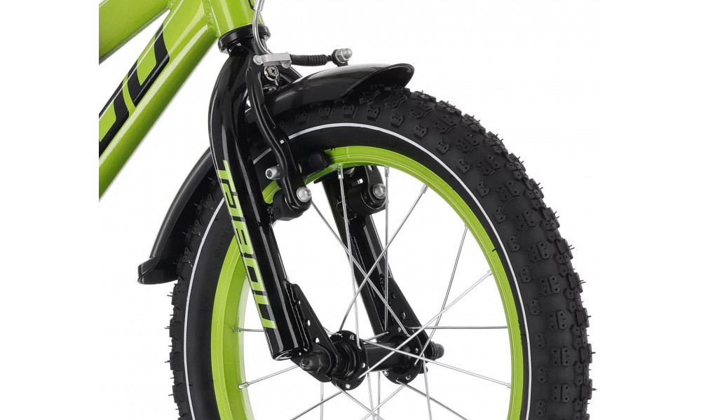 Dviratis Tabou Rocket Alu 14 black-green - 3
