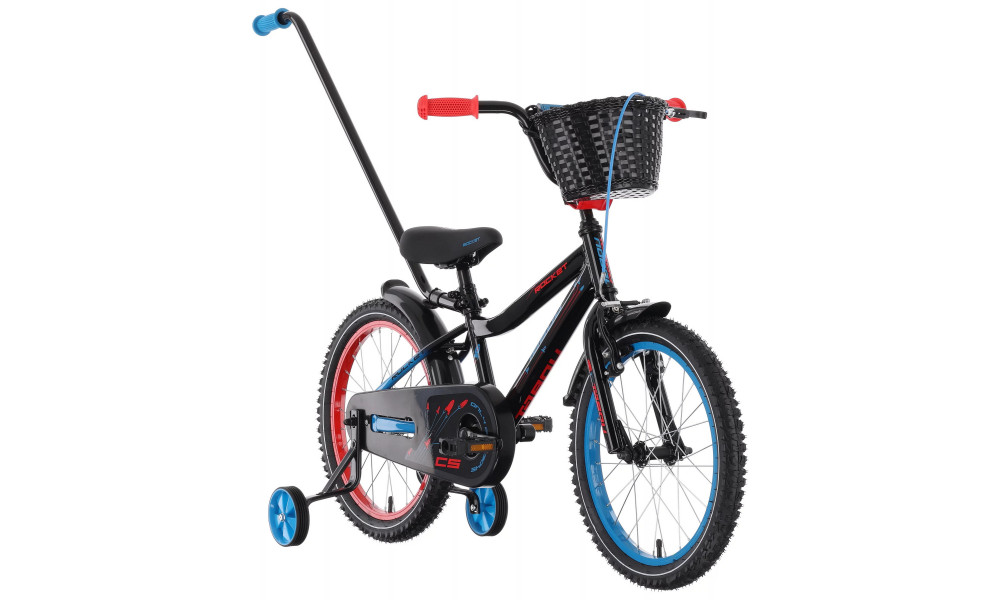 Dviratis Tabou Rocket CS 14 black-blue - 2