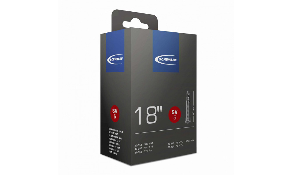 Kamera 18" Schwalbe SV5 (40/47-355) - 1