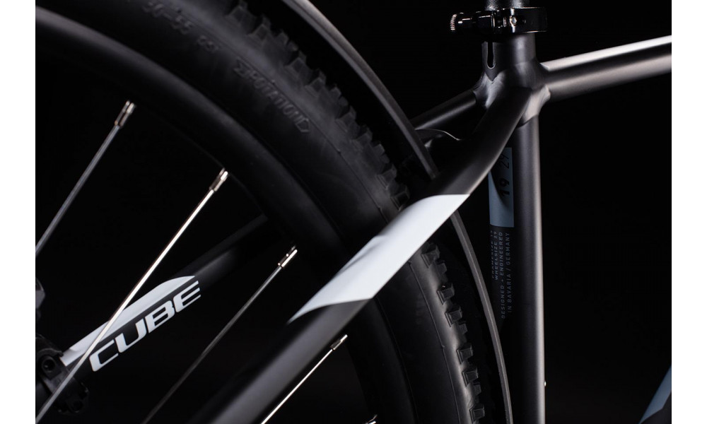 Dviratis Cube Aim Allroad 29 black'n'white 2020 - 1