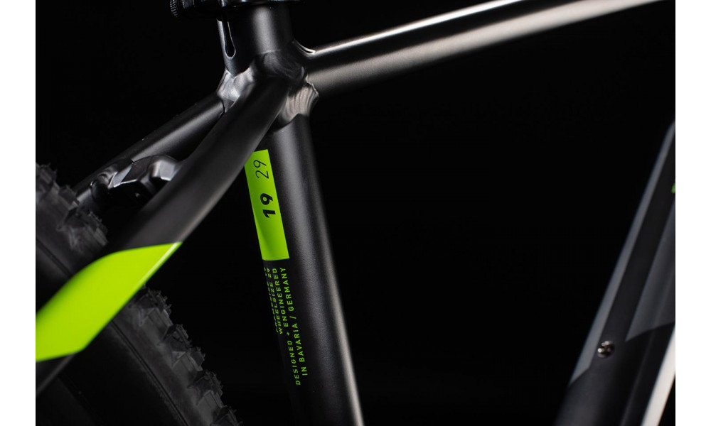 Dviratis Cube Race ONE 29 black'n'green 2020 - 2