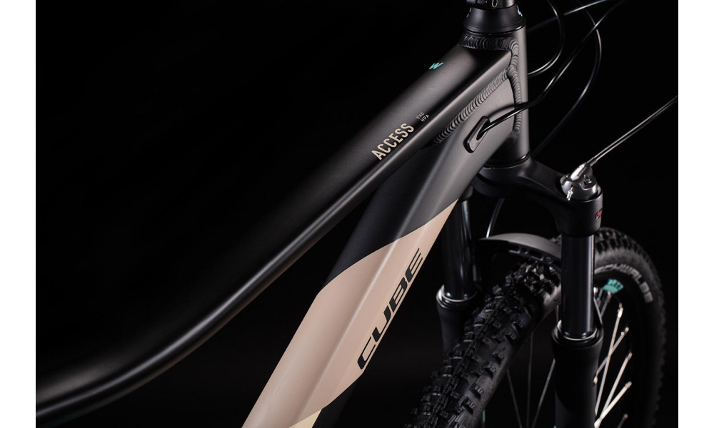 Dviratis Cube Access WS Exc 27.5 black'n'sesam 2020 - 3