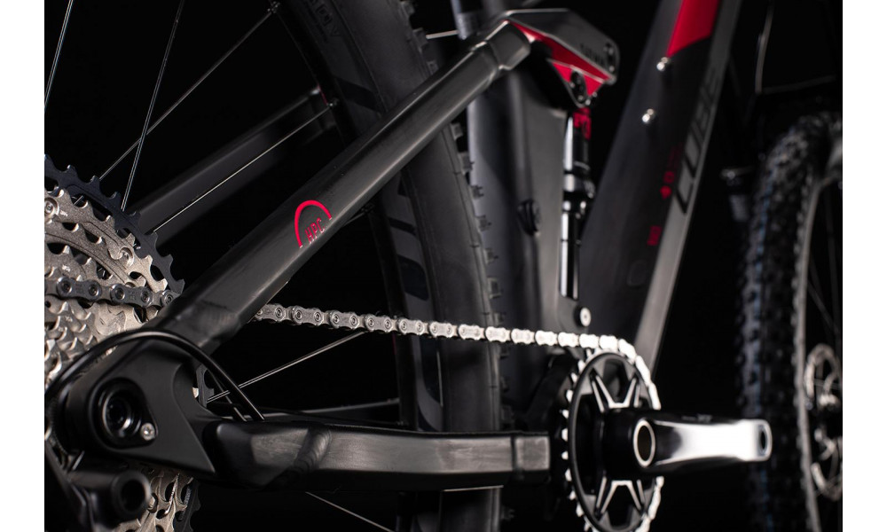 Dviratis Cube Sting WS 140 HPC Race carbon'n'rubinred 2020 - 4
