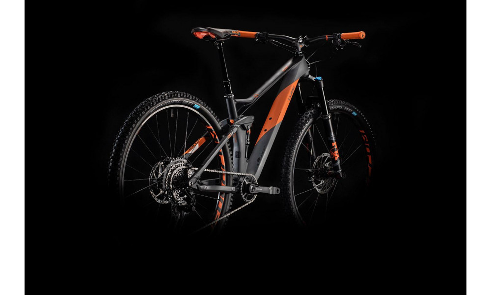 Dviratis Cube Stereo 120 HPC TM 29 grey'n'orange 2020 - 4