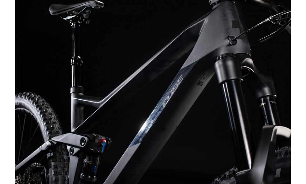 Dviratis Cube Stereo 140 HPC SL 27.5 carbon'n'grey 2020 - 2