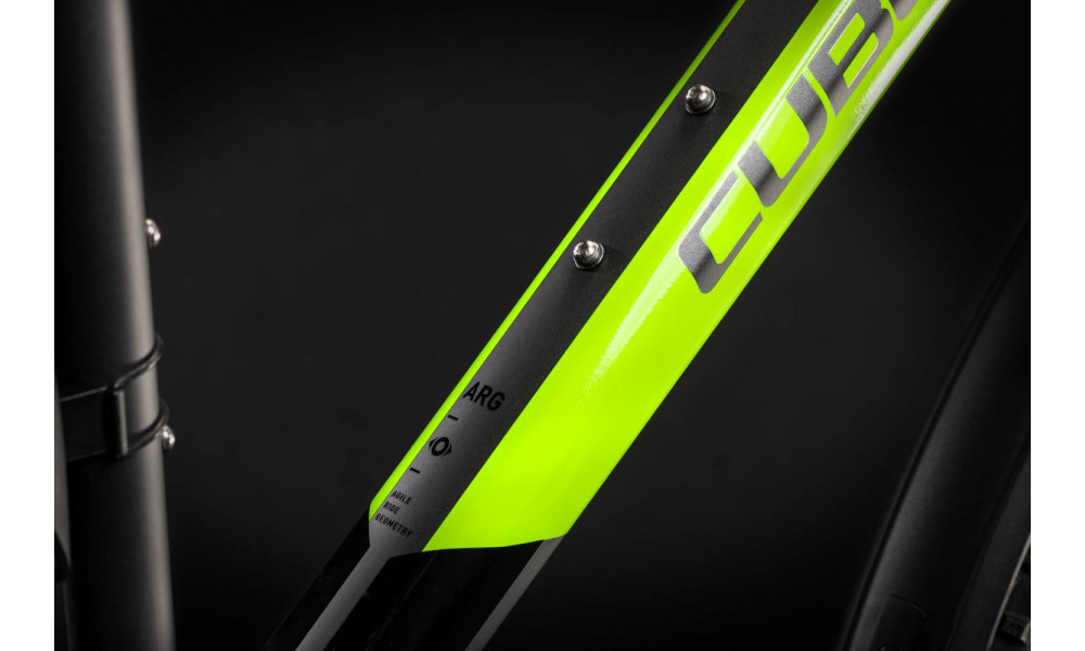 Dviratis Cube Aim SL Allroad 29 grey'n'green 2021 - 2