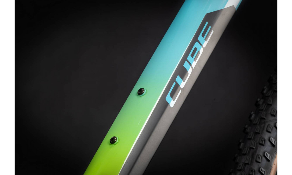 Dviratis Cube Reaction Pro 29 fadingblue'n'green 2021 - 3