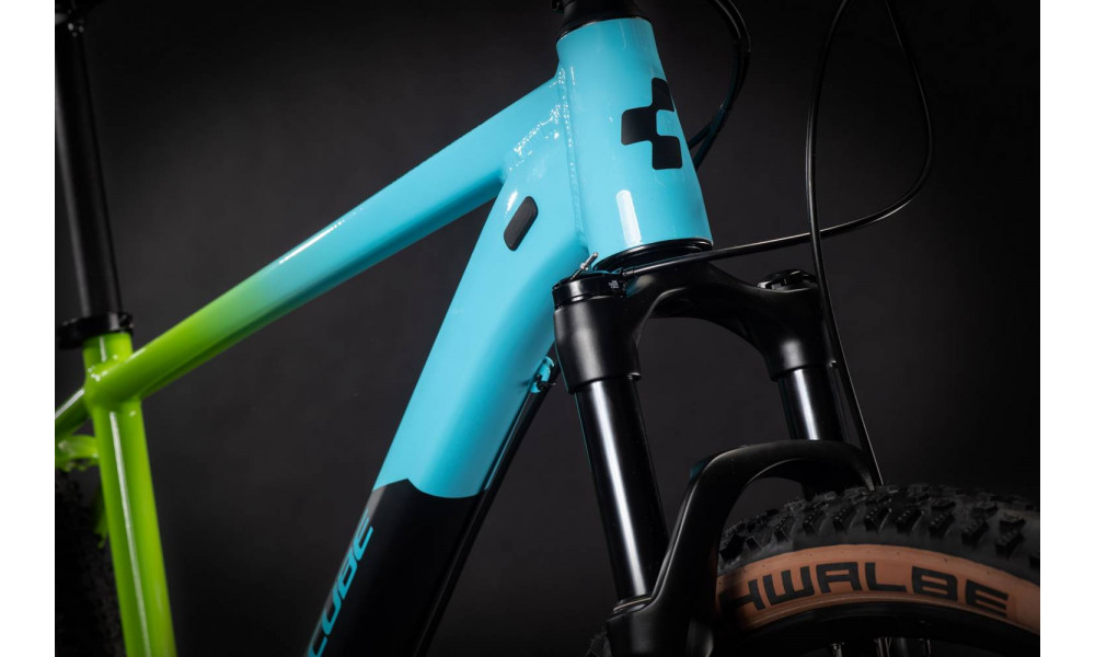 Dviratis Cube Reaction Pro 29 fadingblue'n'green 2021 - 5