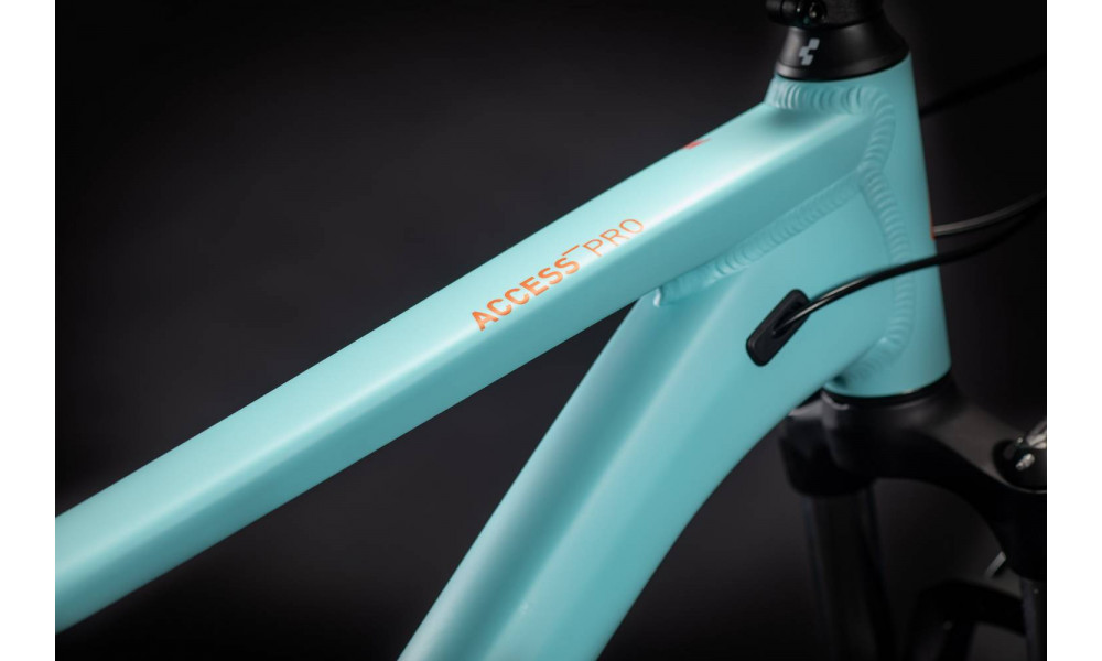 Dviratis Cube Access WS Pro 27.5 iceblue'n'orange 2021 - 1