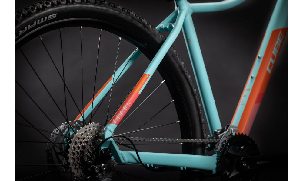 Dviratis Cube Access WS Pro 27.5 iceblue'n'orange 2021 - 3
