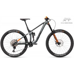 Dviratis Cube Stereo 170 TM 29 flashgrey'n'orange 2021 Dviratis Cube Stereo 170 TM 29 flashgrey'n'orange 2021