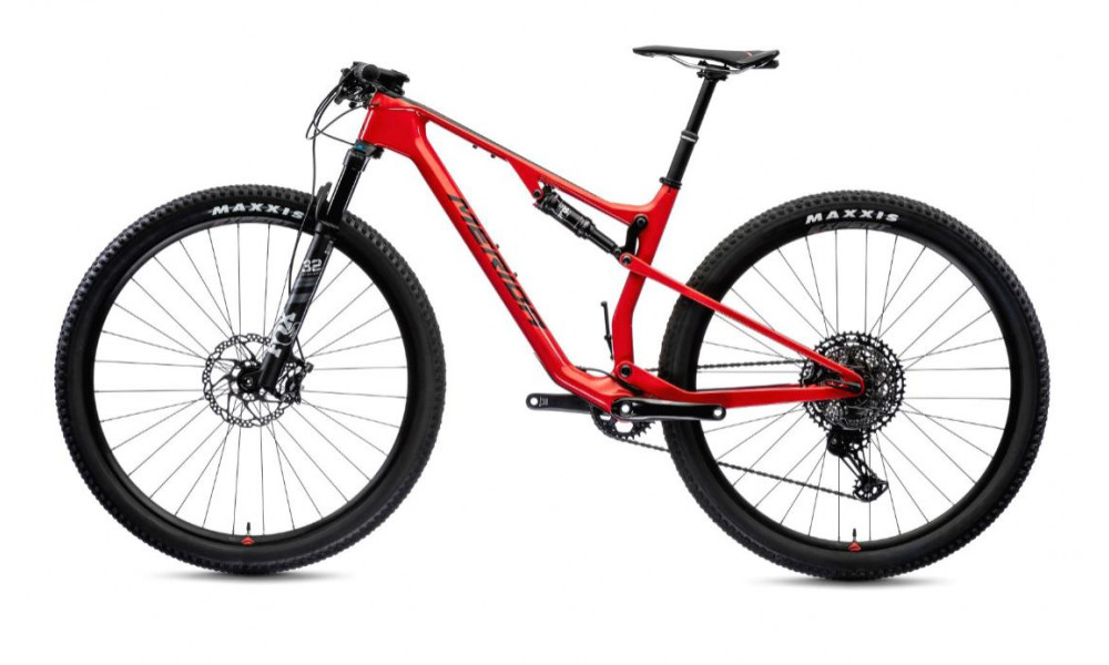 Dviratis Merida NINETY-SIX RC XT 2021 glossy race red - 1