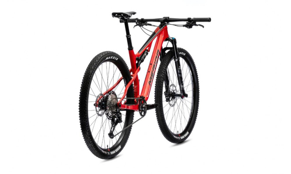 Dviratis Merida NINETY-SIX RC XT 2021 glossy race red - 3