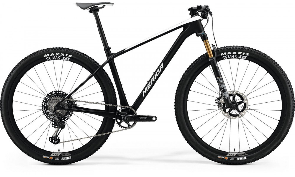 Dviratis Merida BIG.NINE 9000 2021 glossy pearl white-matt black - 1