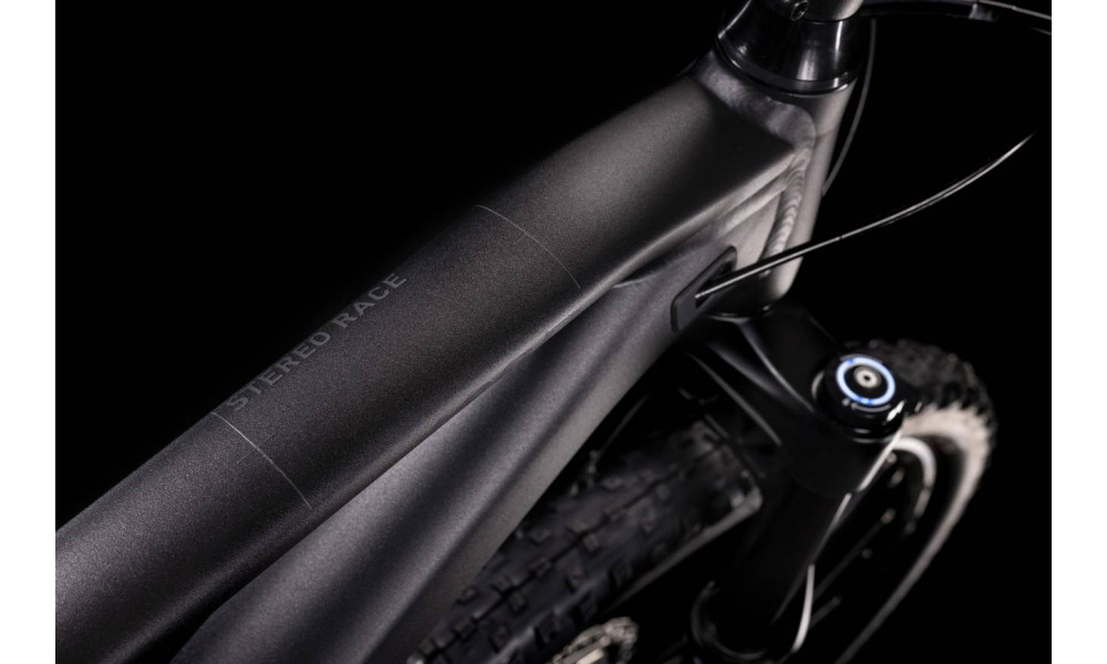 Dviratis Cube Stereo 120 Race 29 black anodized 2022 - 2
