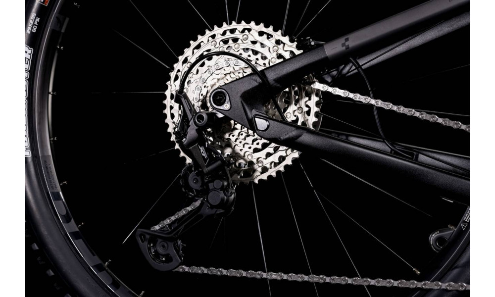 Dviratis Cube Stereo 120 Race 29 black anodized 2022 - 5