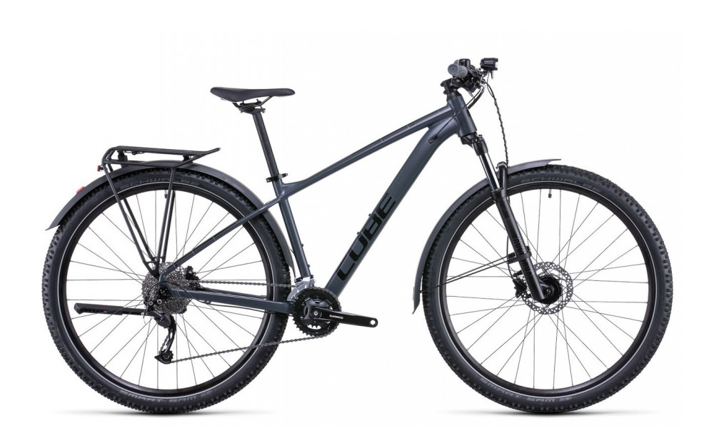 Dviratis Cube Aim SL Allroad 29 grey'n'black 2022 - 1