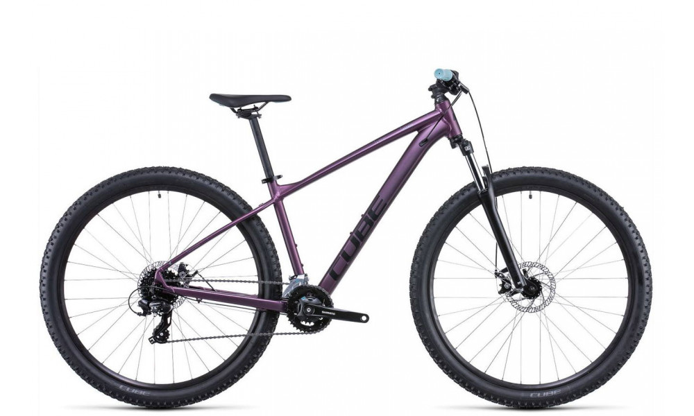 Dviratis Cube Access WS 27.5 deepviolet'n'purple 2022 - 1